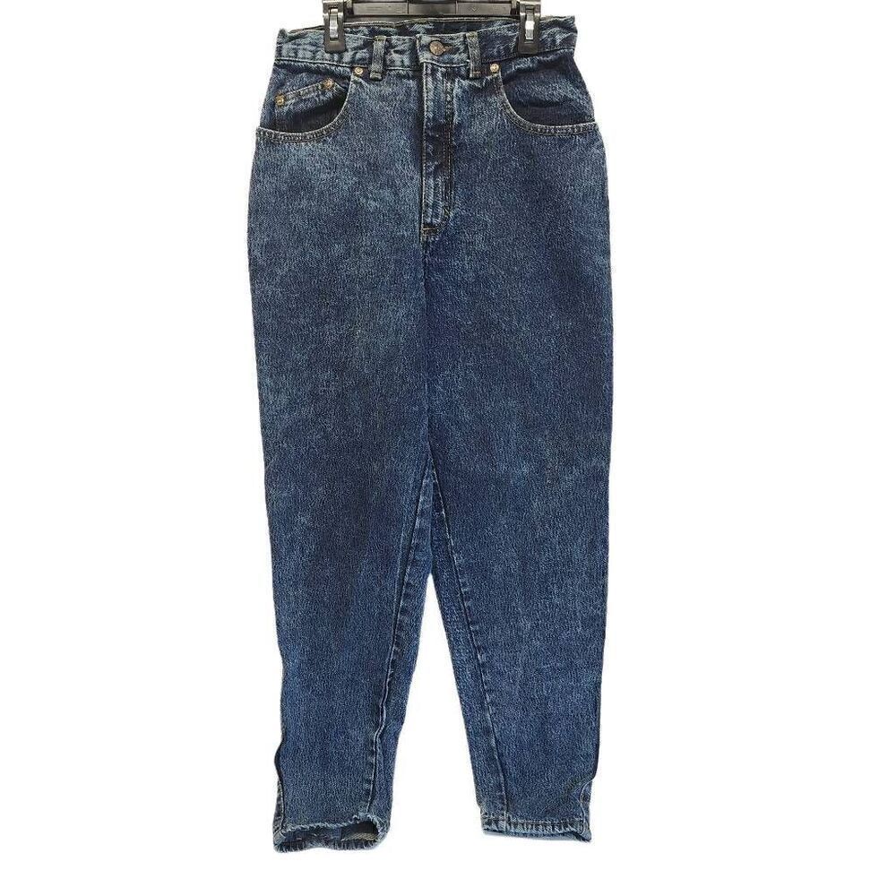 Zena Vintage High-waisted Dark Denim Women's Jeans Size 12 E6